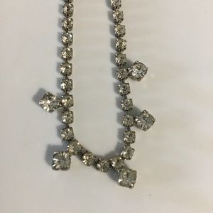 Vintage rhinestone necklace‎